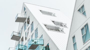 Glasräcken för balkong och inomhusbruk